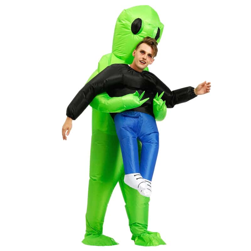 costume alien gonflable adulte