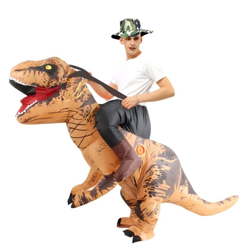 déguisement dinosaure gonflable adulte