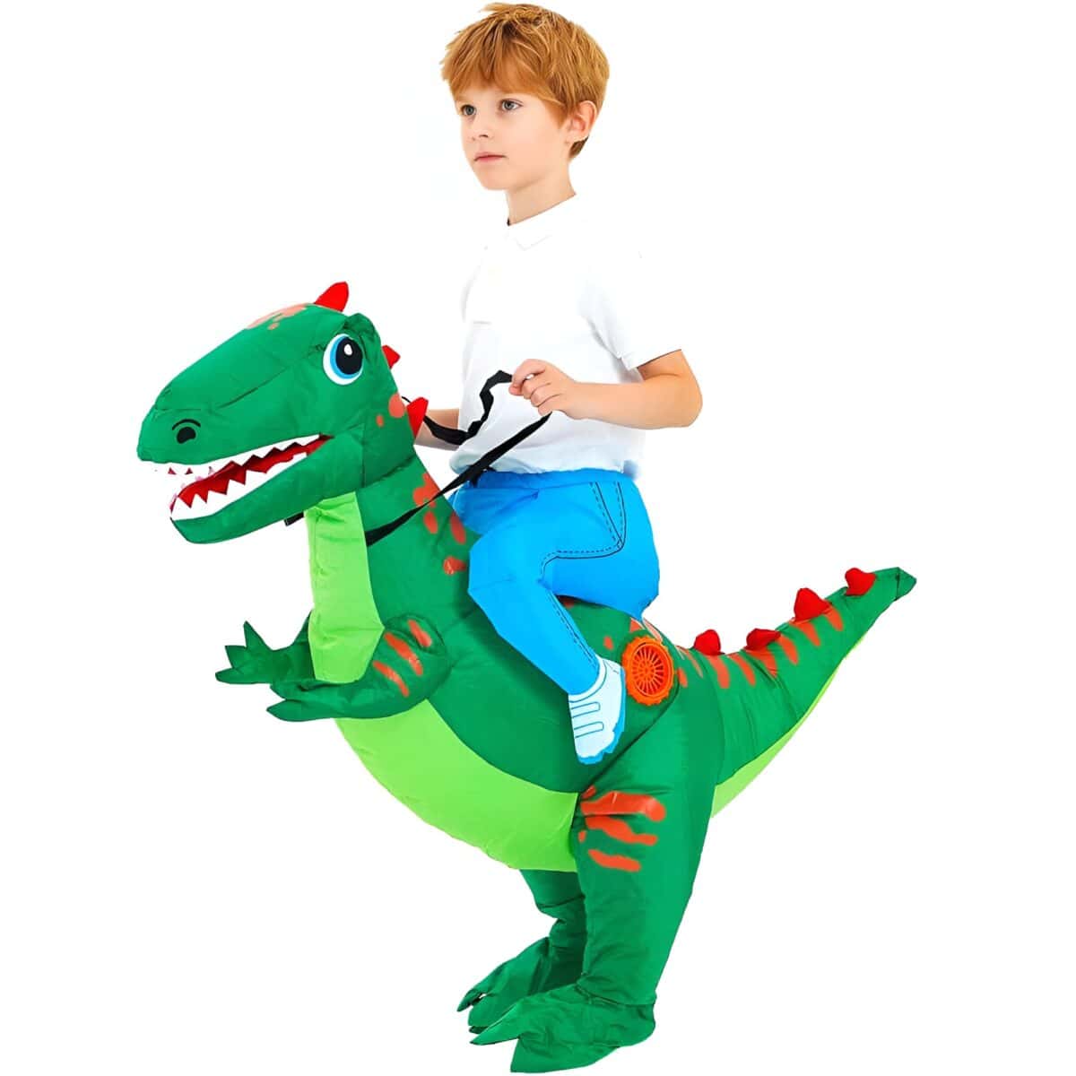 déguisement gonflable t rex enfant