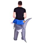 costume requin gonflable adulte